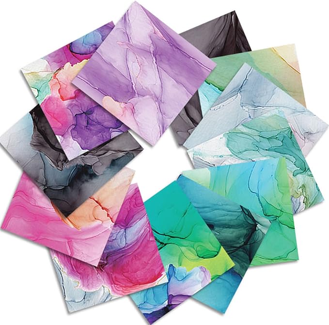 YASMEN Scrapbook Paper Pad 12x12, Marble Patterned Cardstock Paper Pads - Image 5