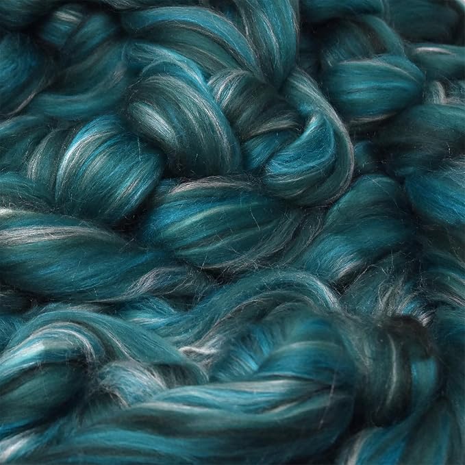 Merino Silk Luxe Tonal Designer Blend. Superfine Merino, Mulberry Silk - Image 4