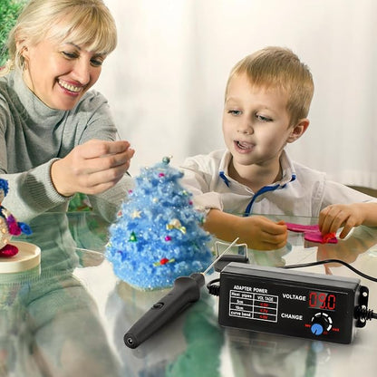Foam Cutter Tool with Digital Voltage Controller, 100-240V /18W 4 in 1 Hot Foam - Image 2