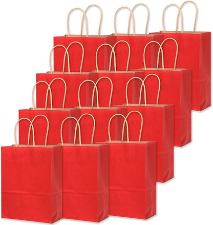 qiqee 32-Packs Wine Paper Gift Bags by Qiqee