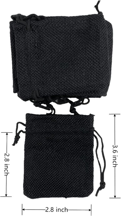 Palmhomee Pack of 25 Burlap Gift Bags - Image 3