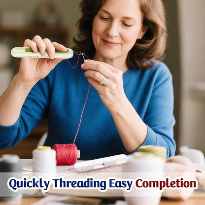 2 in 1 Needle Threader Seam Ripper Tool - Image 7