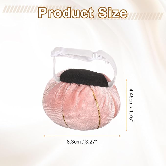 HARFINGTON Wrist Pin Cushion Wristband Sewing Pincushion Polyester Pin Holder - Image 2