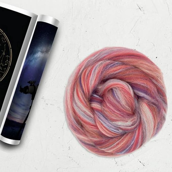 Revolution Fibers – Constellation Range Roving | Multicolored Tonal Blend of - Image 5