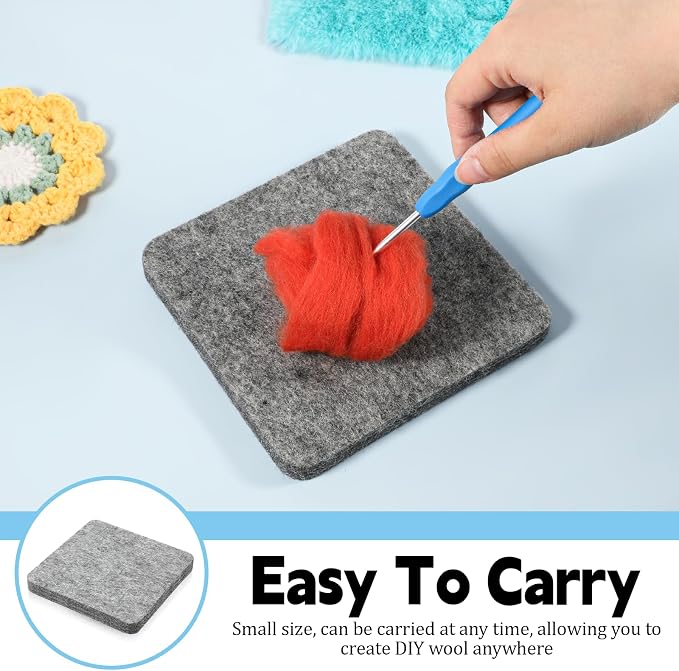 Needle Felting Pad, 6×6 in Needle Felting Mat - Image 5
