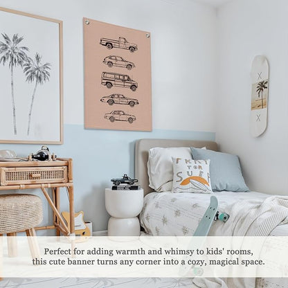 Toddler Boy Room Decor, Cars Room Decor - Image 4