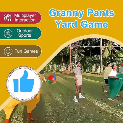 Grandma Pants Garden Game, Grandma Pants Outdoor Game, Equipped - Image 4