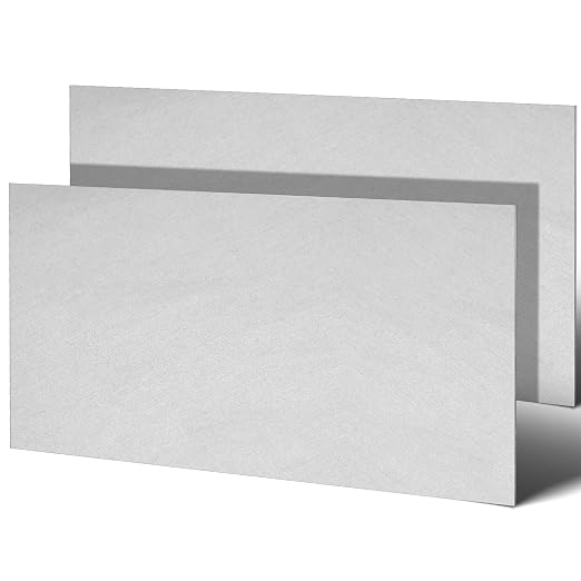 Zonon 2 Pcs 20 Gauge Steel Sheet Metal Cold Roll Steel Sheet 12" x 6" x 0.032" by Zonon