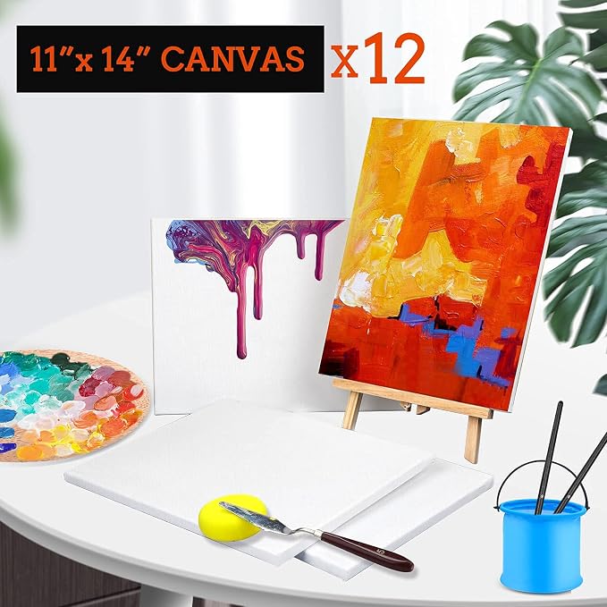 12 Pack Canvases for Painting - Image 4