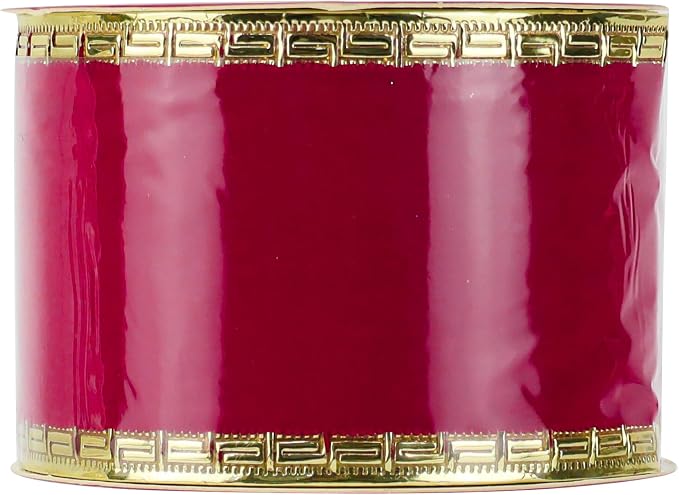 MEEDEE Red Velvet Ribbon 2.5 Inch - Image 9