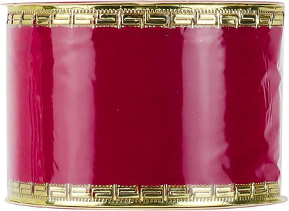 MEEDEE Red Velvet Ribbon 2.5 Inch - Image 9