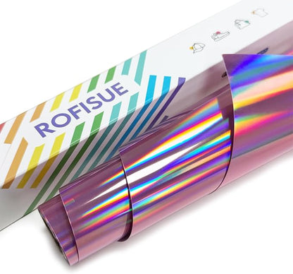 ROFISUESheet MetallicFoil HeatTransferVinyl12Inch*6Ft, BundleChrome HTV by Unknown