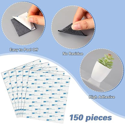 UPINS Double Sided Foam Tape, Double Sided Tape Heavy Duty Strong Adhesive - Image 2
