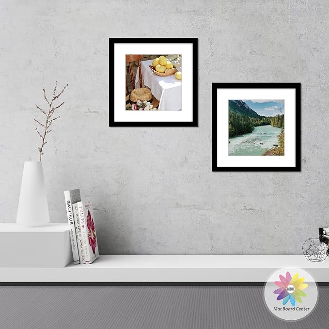 Mat Board Center, 14x14 for 10x10 White Photo Picture Mats - Image 7