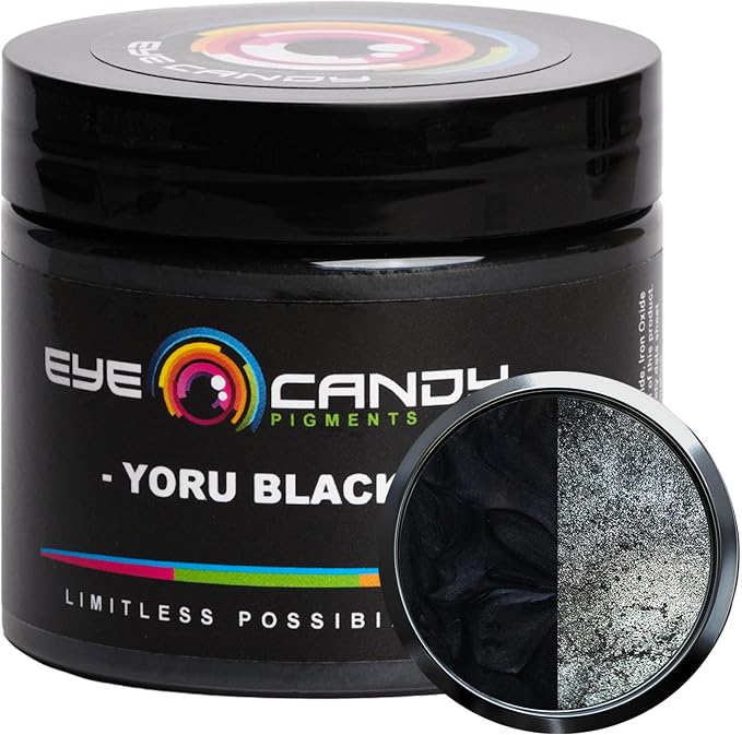 Eye Candy Pigments Premium Black Mica Powder by EyeCandyPigments