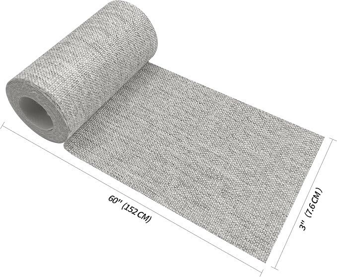 King Mountain Premium Linen Fabric Iron-on Repair Patch, Inside&Outside Fabric - Image 2
