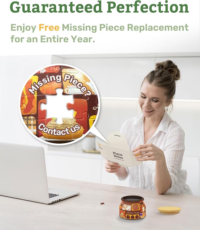 PieceRelax 3D Puzzle Jar 64 Plastic Pieces - Image 8