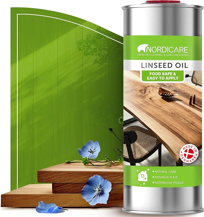 Nordicare Linseed Oil for Wood Protection I Linseed Oil Varnish Wood Oil for - Image 8