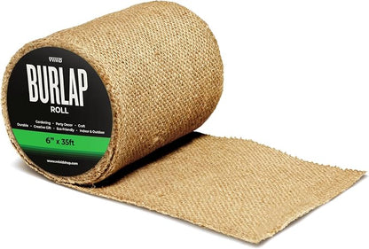 VViViD Burlap Fabric Roll Natural Jute by VVIVIDVINYLS