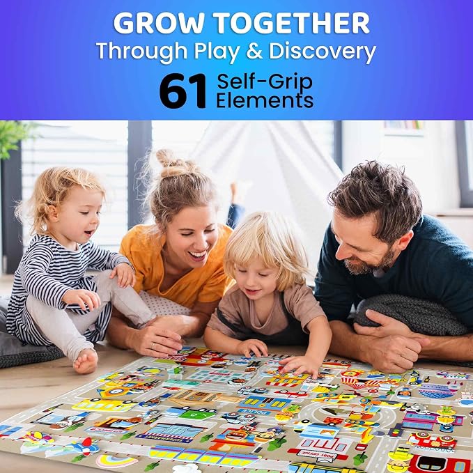 QUOKKA City Felt Board for Kids 3-5 Years Old - Image 3