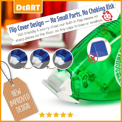 Double Sided Tape Scrapbook Tape Roller, Adhesive Glue Runner, Scrapbooking - Image 3