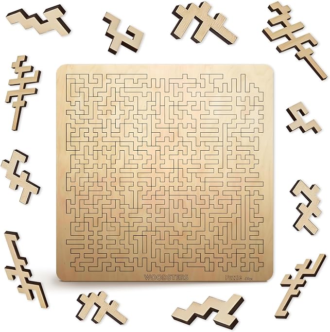 Mind Bending Wooden Jigsaw Puzzle by WOODSTERS
