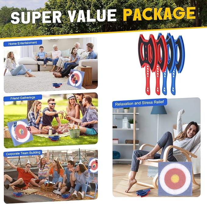 Throwing Axe for Axe Throwing Game for Backyard, Throwing Axe Set - Image 7