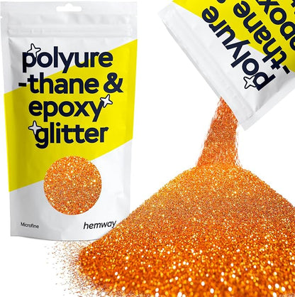 Hemway Polyurethane & Epoxy Resin Glitter 100g / 3.5oz Metallic Crystal Flake by Hemway