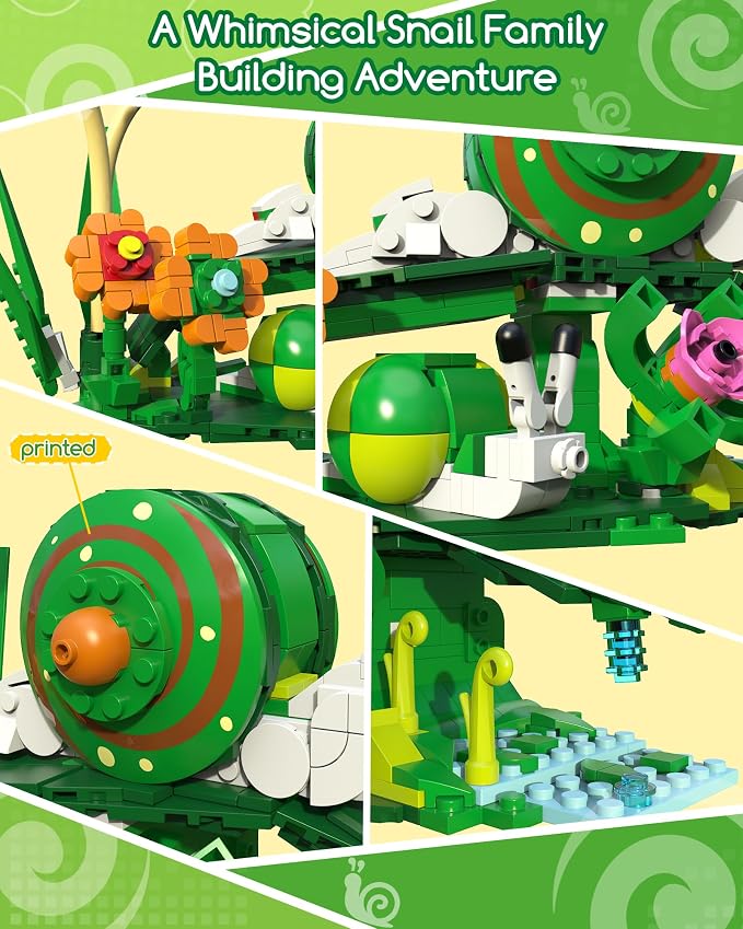 3 in 1 Animals Frog Family Building Set - Image 6