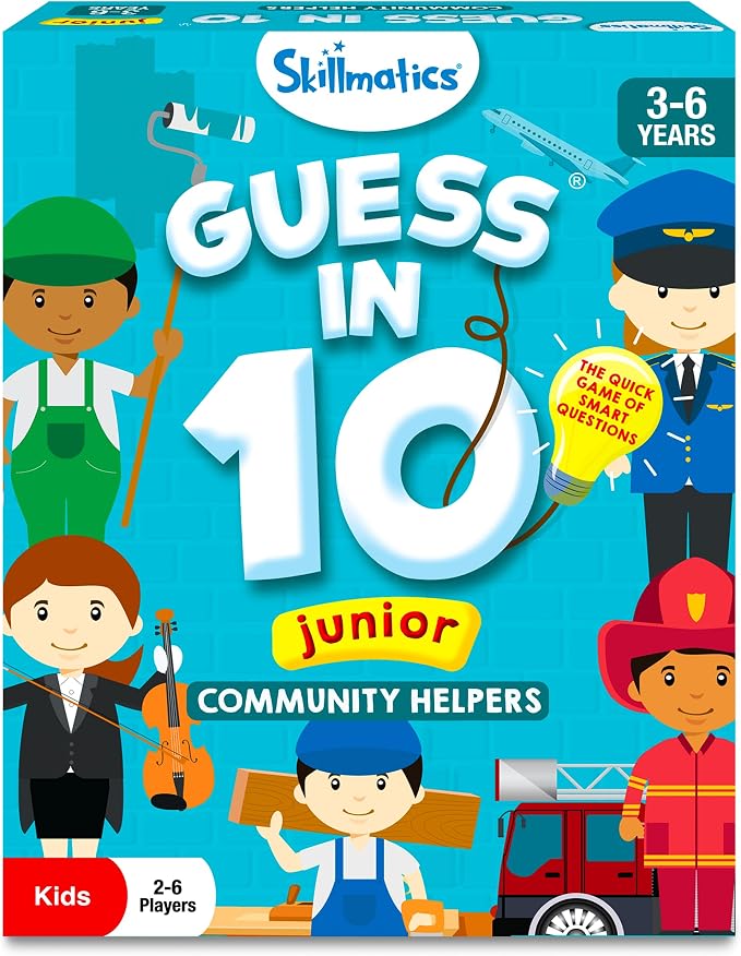 Skillmatics Guess in 10 Junior Community Helpers by Skillmatics