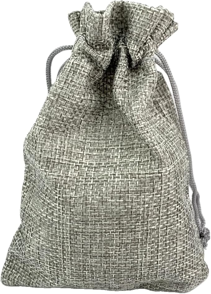 Palmhomee Pack of 25 Burlap Gift Bags by Palmhomee