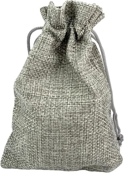 Palmhomee Pack of 25 Burlap Gift Bags by Palmhomee