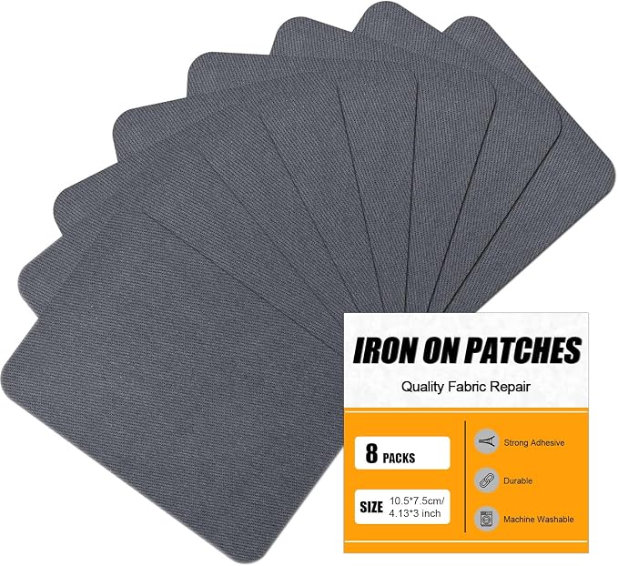 MOONSJONES Iron on Patches for Clothes Fabric Repair by MOONSJONES