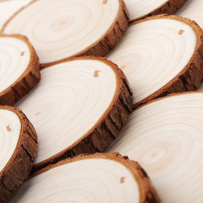 Fuyit Natural Wood Slices - Image 3