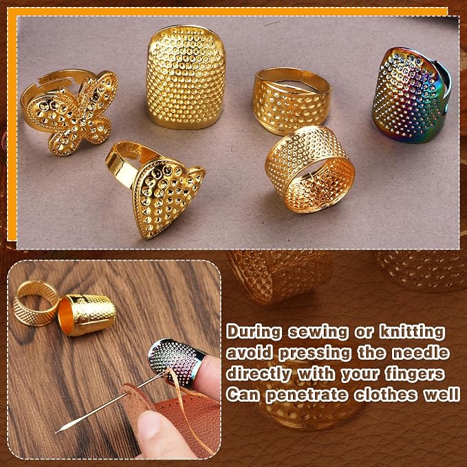 Ftyiwu Sewing Thimble, Hand Sewing Thimble - Image 6