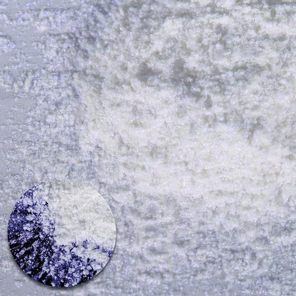 Ceya Interference Mica Powder, 1.8oz/ 50g Ghost Sapphire Chrome Nail Powder - Image 2