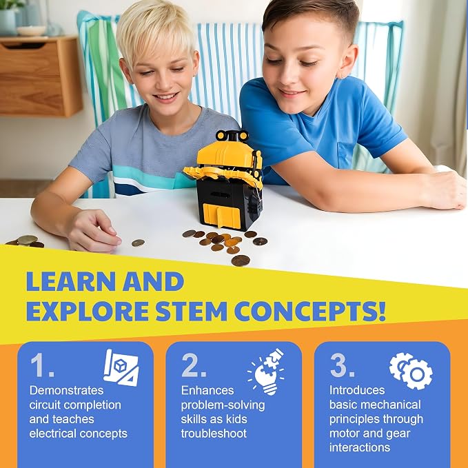 KidzRobotix - Money Bank Robot - Build a Piggy Bank - Image 7