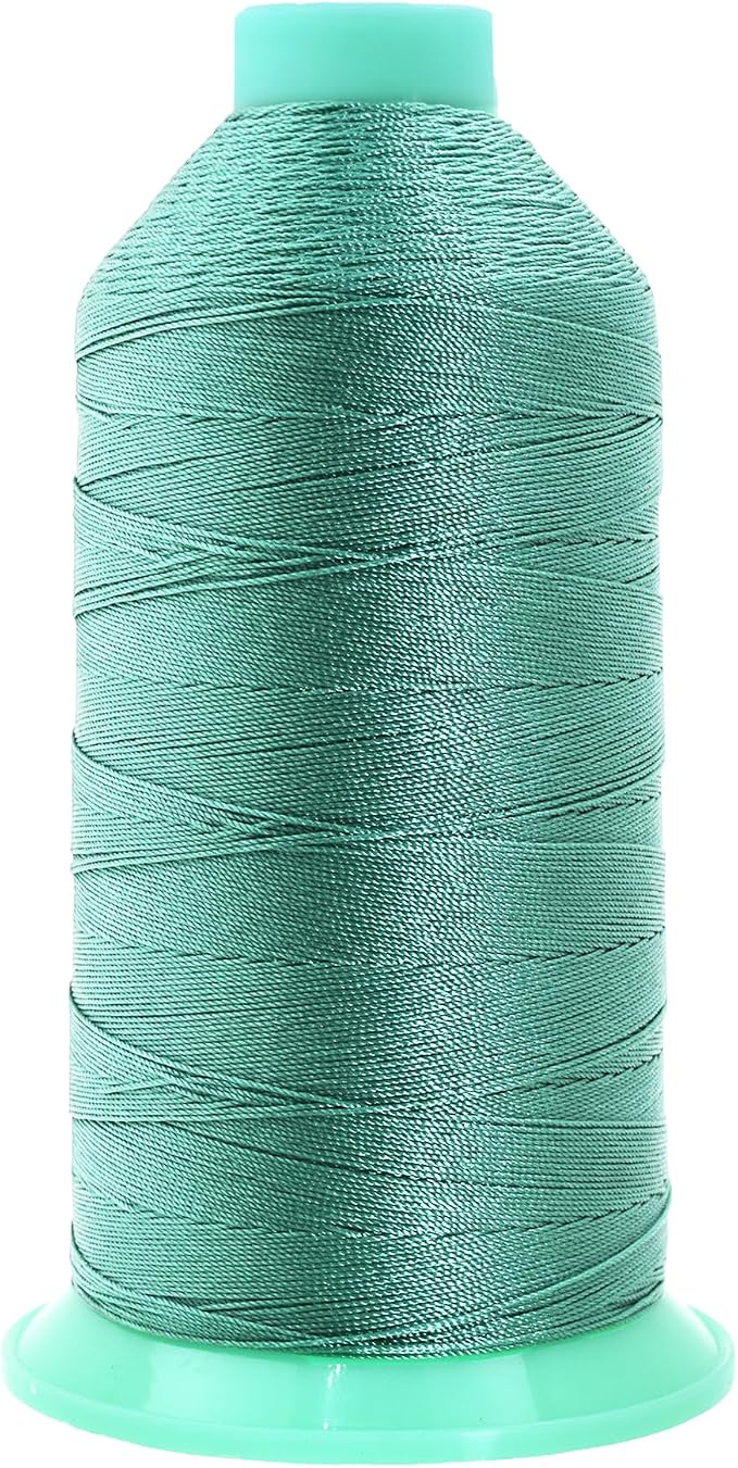 Mandala Crafts Bonded Nylon Thread Aquamarine Heavy Duty Sewing Threads by MandalaCrafts