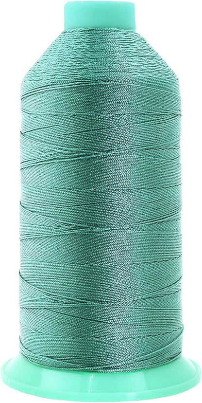Mandala Crafts Bonded Nylon Thread Aquamarine Heavy Duty Sewing Threads by MandalaCrafts