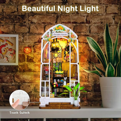 Book Nook Kits for Adults, Miniature House Dollhouse Kit for Teens, DIY Crafts - Image 5