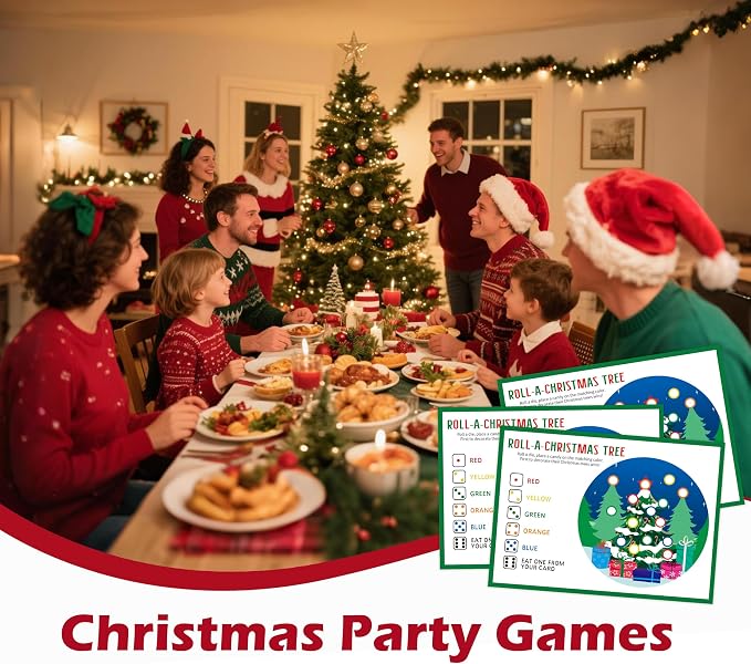 Roll A Christmas Tree Dice Game, Christmas Games - Image 5