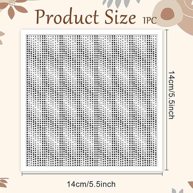 CHGCRAFT Polka Dot Texture Polymer Clay Texture Sheets Geometric Texture - Image 2