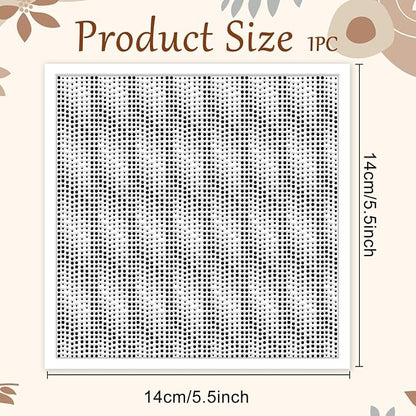 CHGCRAFT Polka Dot Texture Polymer Clay Texture Sheets Geometric Texture - Image 2