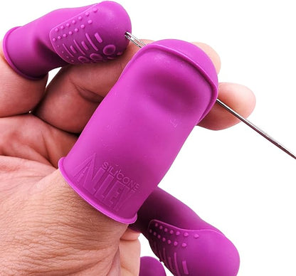 Comfortable Flexible Thimble | THIK-Grip Series | Small by SiliconeAlley