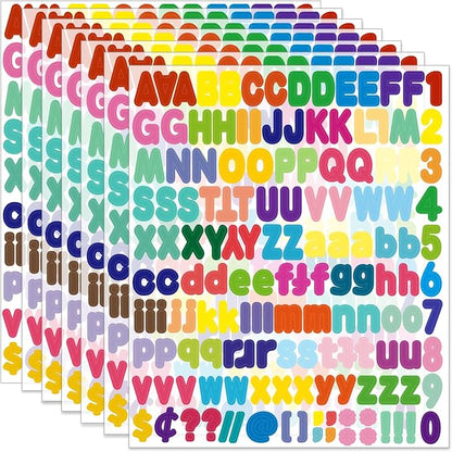 Alphabet Sticker, Self Adhesive Vinyl Letter Stickers Mailbox Numbers, Self by Starboling