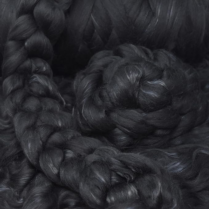 Merino Silk Luxe Tonal Designer Blend. Superfine Merino, Mulberry Silk - Image 3
