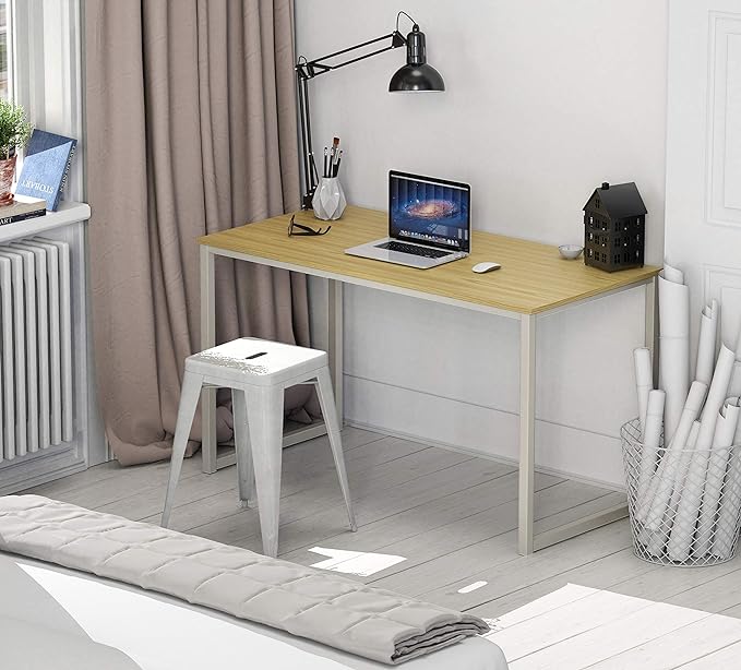 SHW Mission 40-Inch Home Office Computer Desk - Image 2