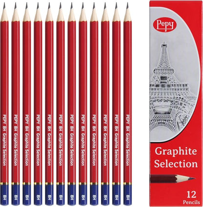 Pepy Graphite Professional Drawing Pencils by Pepy