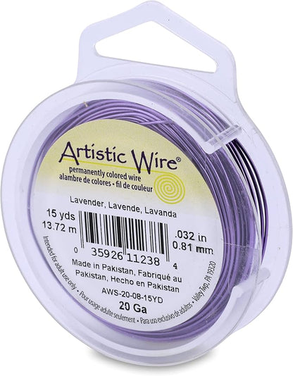 Artistic Wire, 20 Gauge Tarnish Resistant Colored Copper Craft Jewelry Wrapping by Unknown