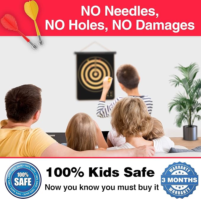 Magnetic Dart Board for Kids - Image 4